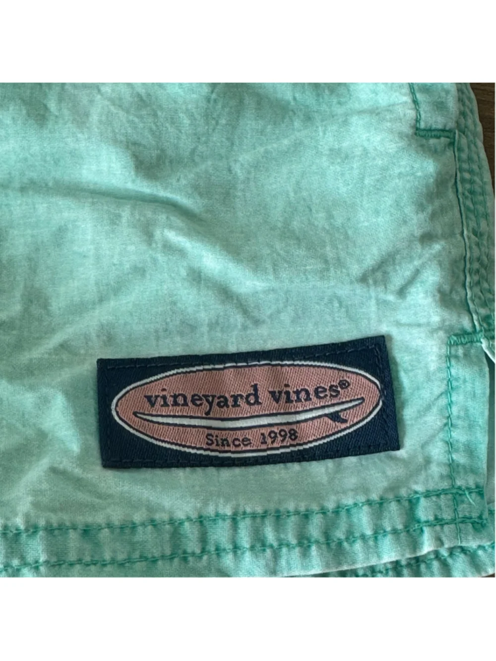 Vineyard Vines Toddler 4T Mint Green Swim Trunks Lined Beach Board Shorts